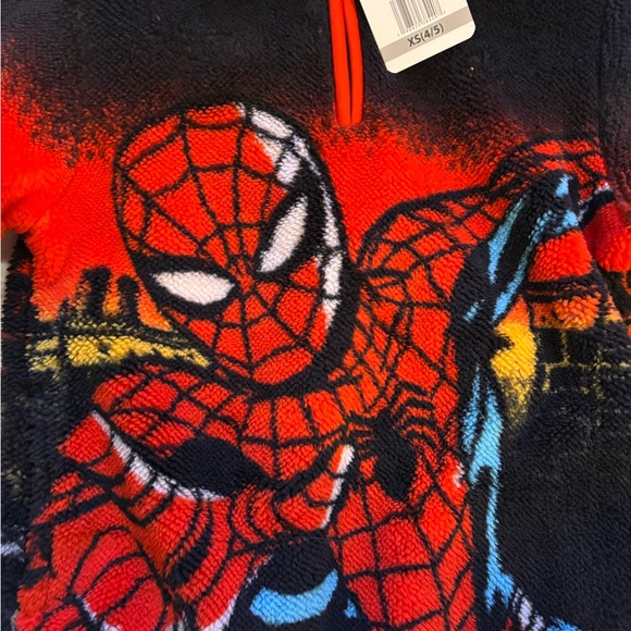 Marvel Spider-Man Kids Costume Jacket - Black and Red - Picture 12 of 12